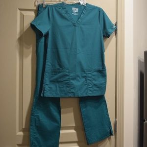 Cherokee Scrub Set - Hunter Green (XS)
